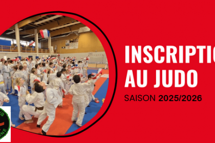 OUVERTURE Dossiers inscription Judo Club Valserhone saison 2025-26