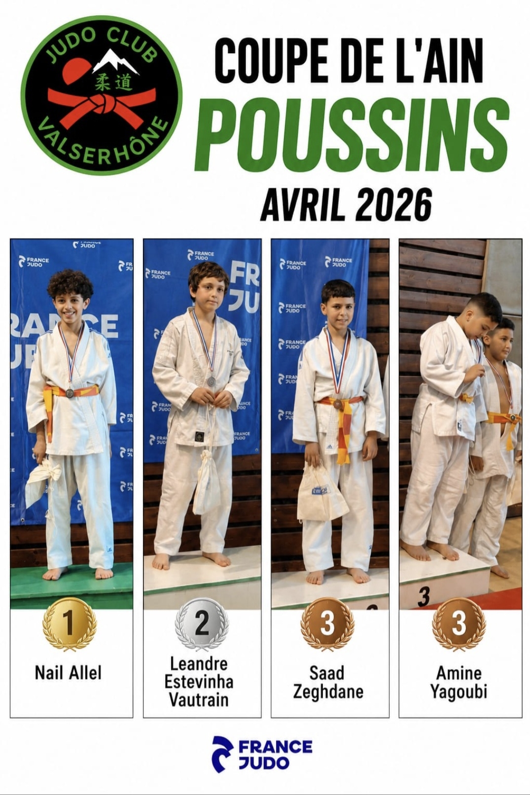 Coupe Ain Poussin - Avril 2026