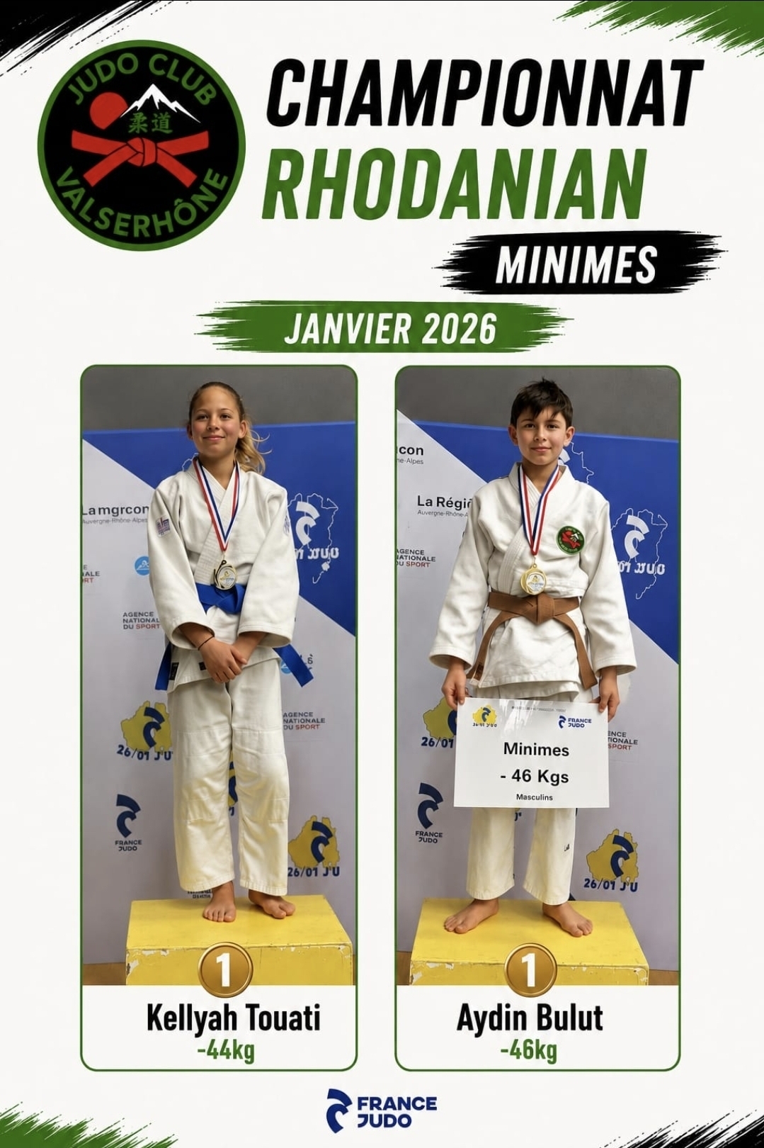 Championnat Rhodanien Minimes - janvier 2026