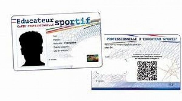 EDUCATEURS - CARTE PROFESSIONNELLE